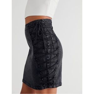 NWT Free People Kings Cross Mini Skirt